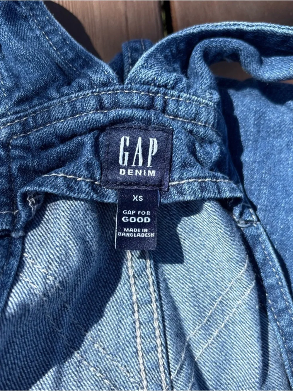 GAP Relaxed Denim Overalls | Size XS - Picture 10 of 11